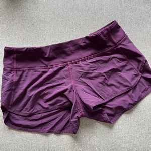 Lululemon Lined Speed Up Shorts